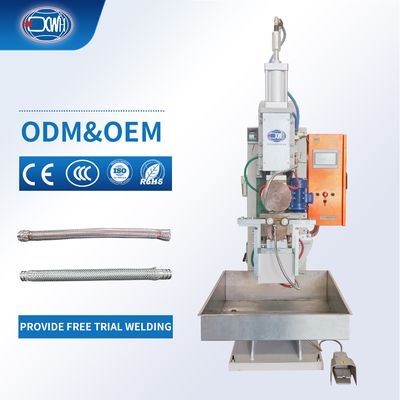 ราคาดี Circular Continuous Roller Resistance Welder Seam Welding For Faucet Connector ออนไลน์