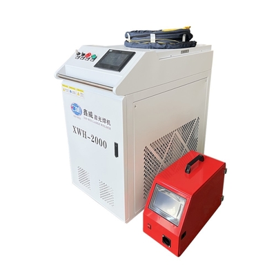 เครื่องเชื่อมลำแสงเลเซอร์ไฟเบอร์แบบใช้มือถือตัดด้วยมือที่สอดคล้องกัน 1,000w สำหรับโลหะ