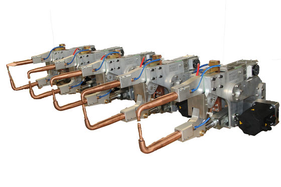 ปืนเชื่อมจุดเชื่อมหุ่นยนต์ PLC, 4.5KN Servo Gun Spot Welding
