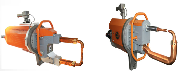 Watercooled Portabl Manual Spot Weld ปืนเชื่อม Portatil De Soldador 0